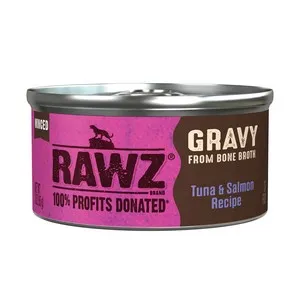 18/3oz Rawz Gravy Tuna & Salmon - Food